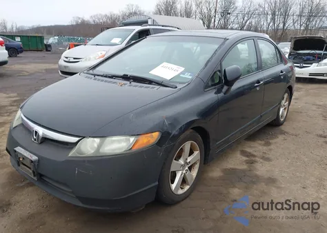 2006 Honda Civic Ex z USA, uszkodzony, nr VIN 1HGFA16826L064091